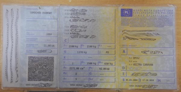 Чергове виявлення неналежних реєстраційних документів  на автомобіль з закордону