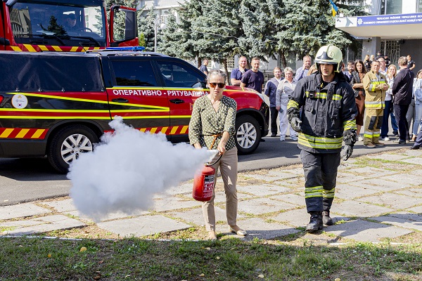 У Черкаському НДЕКЦ МВС відпрацювали алгоритми дій під час ліквідації наслідків обстрілів У Черкаському НДЕКЦ МВС відпрацювали алгоритми дій під час ліквідації наслідків обстрілів